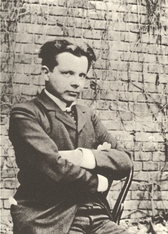Béla BARTÒK en 1902, une reprduction de Gyula HOLICS d'un document des archives Bartok de Budapest