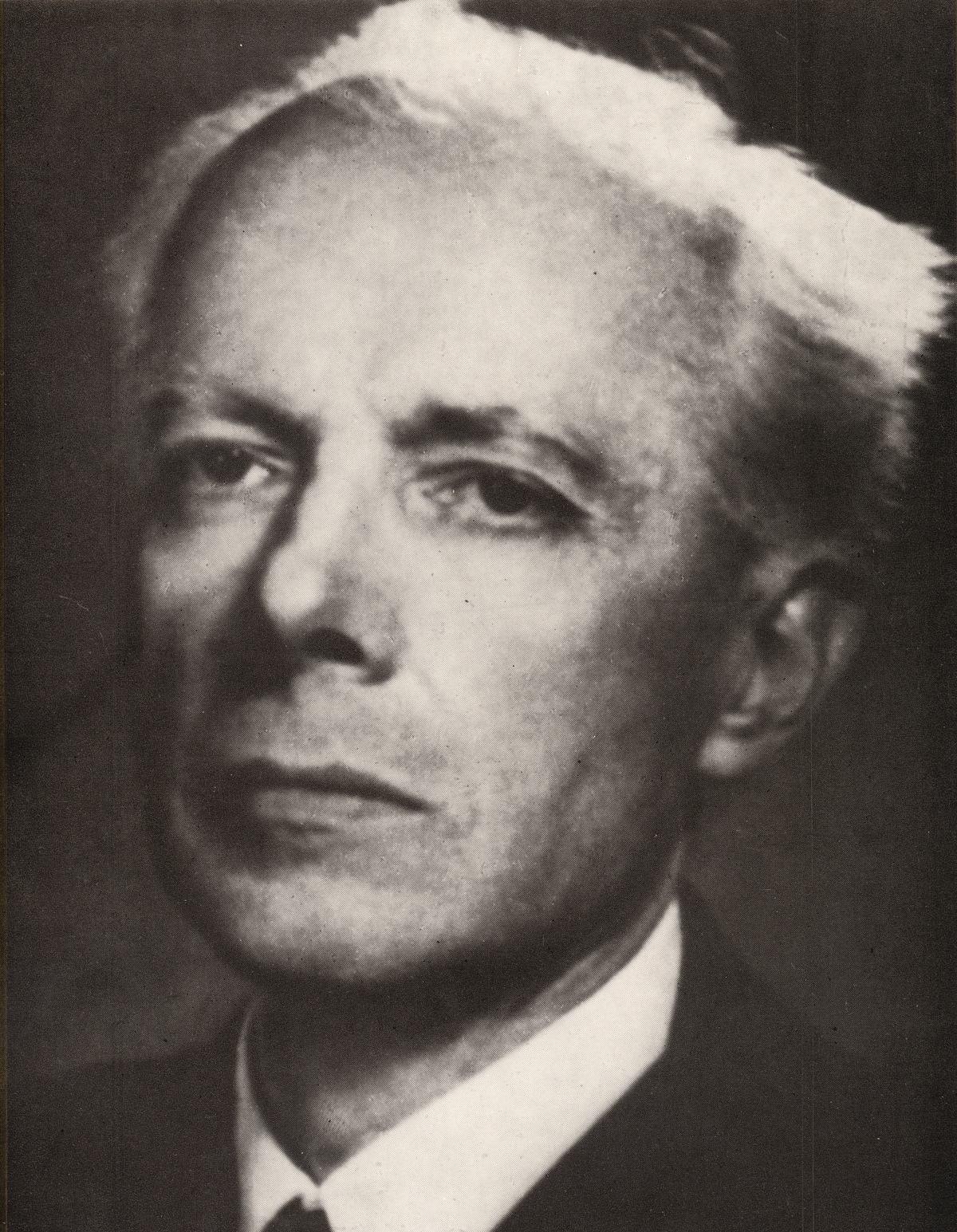 Béla BARTÓK en 1939, un portrait fait par Marian Reismann, publié - entre autres - en couverture de l'album Hungaroton LPX 11437