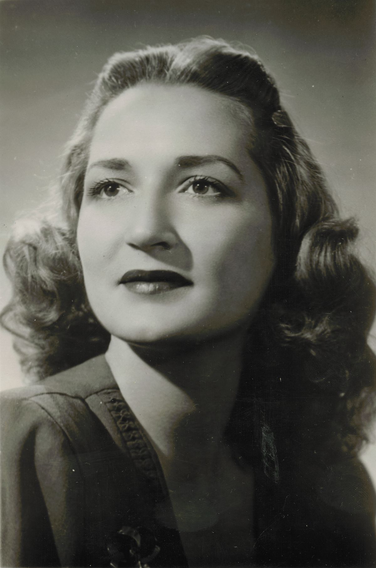 Anne BOLLINGER en 1948, cliquer pour une vue agrandie