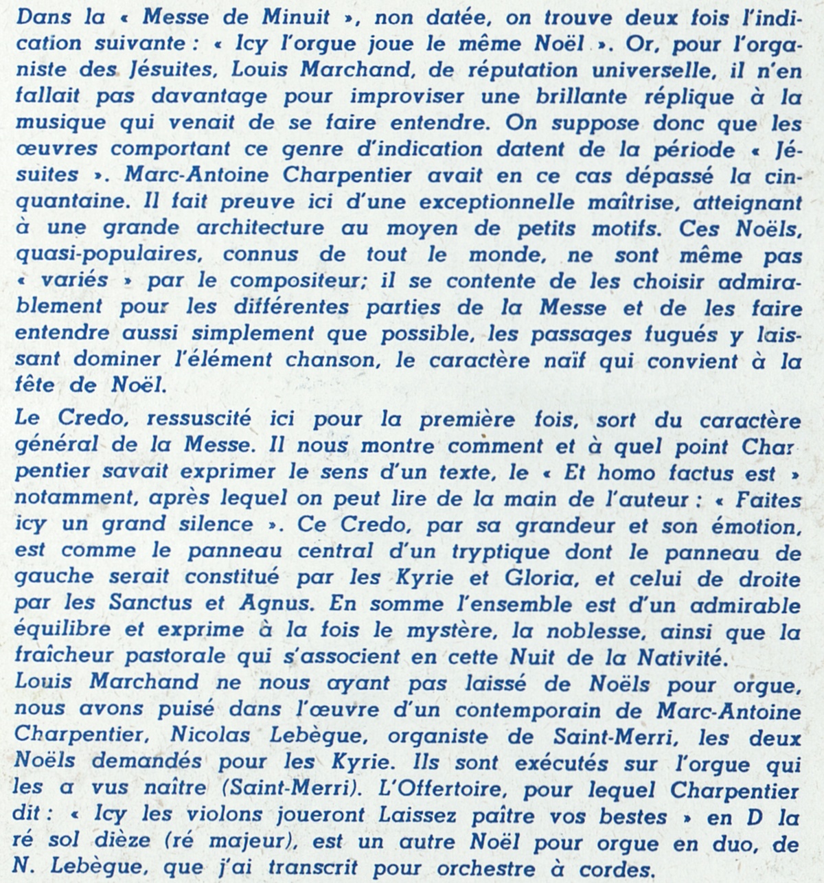 Ducretet-Thomson LA 1060, extrait verso