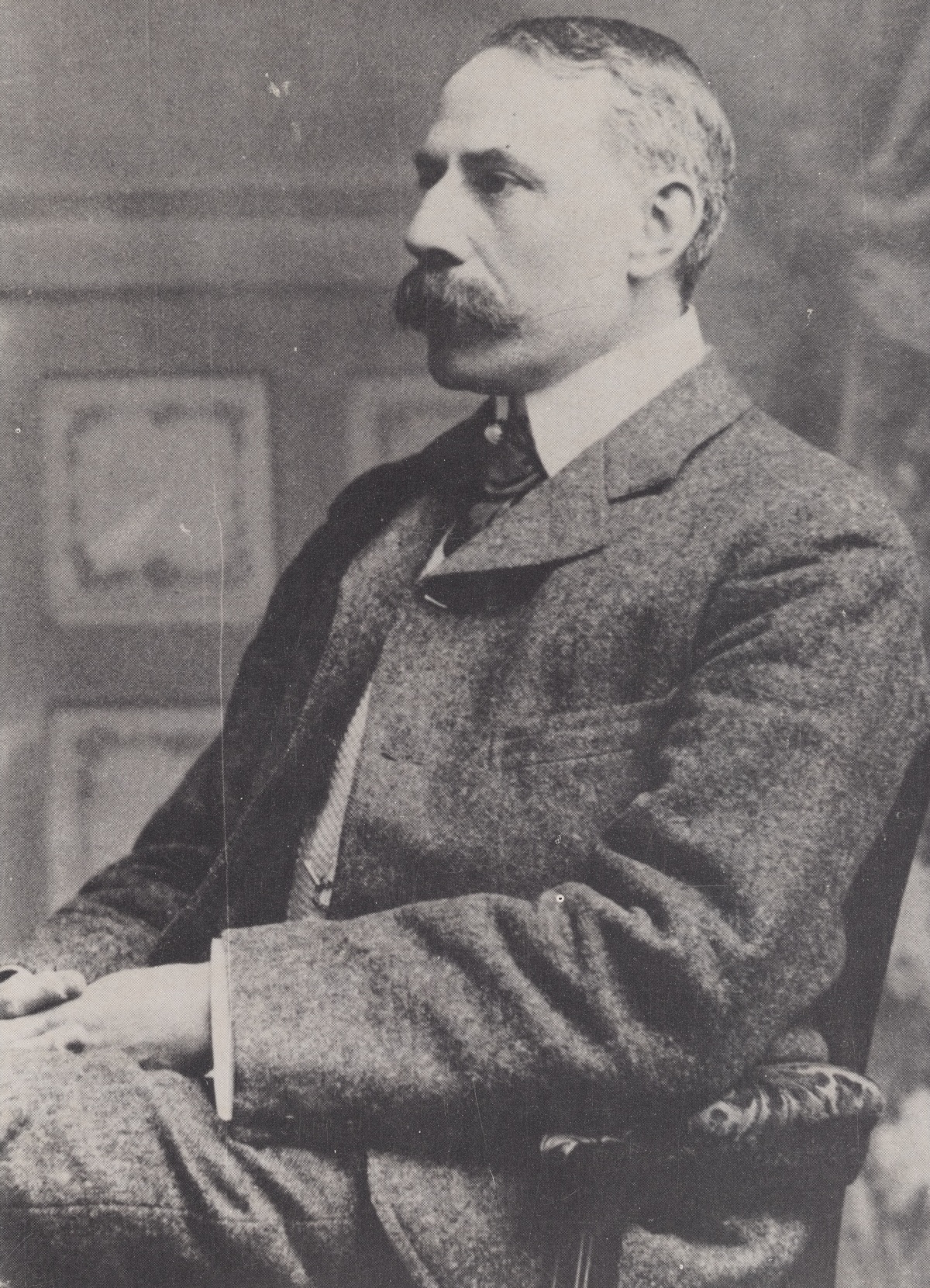 Edward ELGAR, recto d'un tirage format carte postale, années 1900-1910