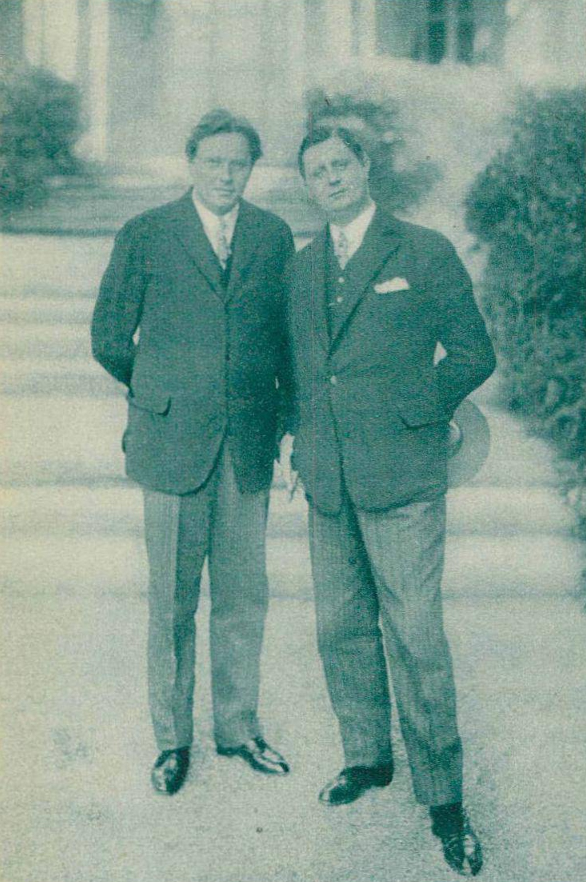 Adolph et Fritz BUSCH vers 1938, lieu, date et photographe inconnus