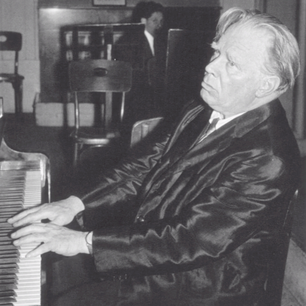 Edwin FISCHER au piano, cliquer pour une vue agrandie