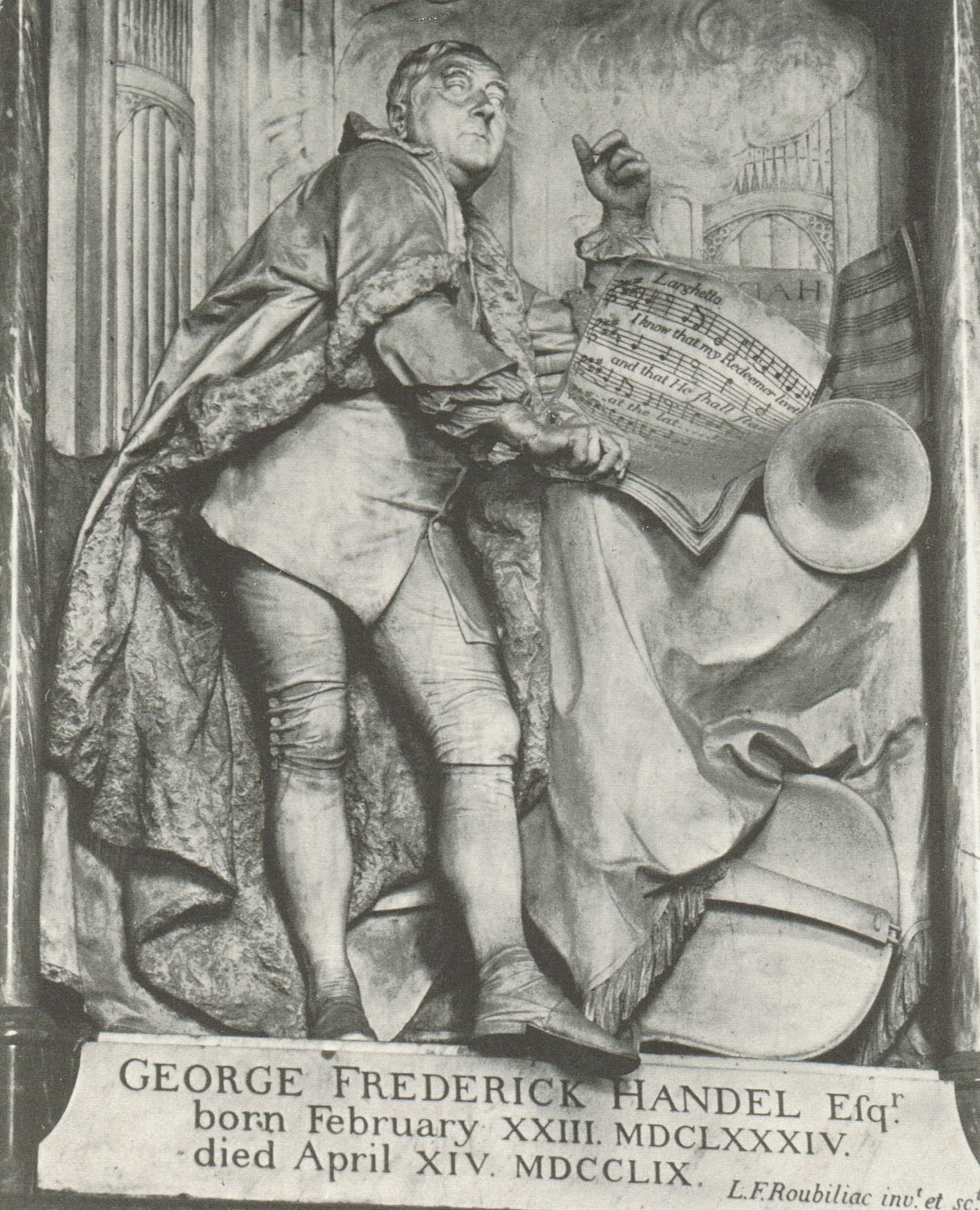 Georg_Friedrich HÄNDEL, Westminster Abbey, London, cliquer pour une vue agrandie