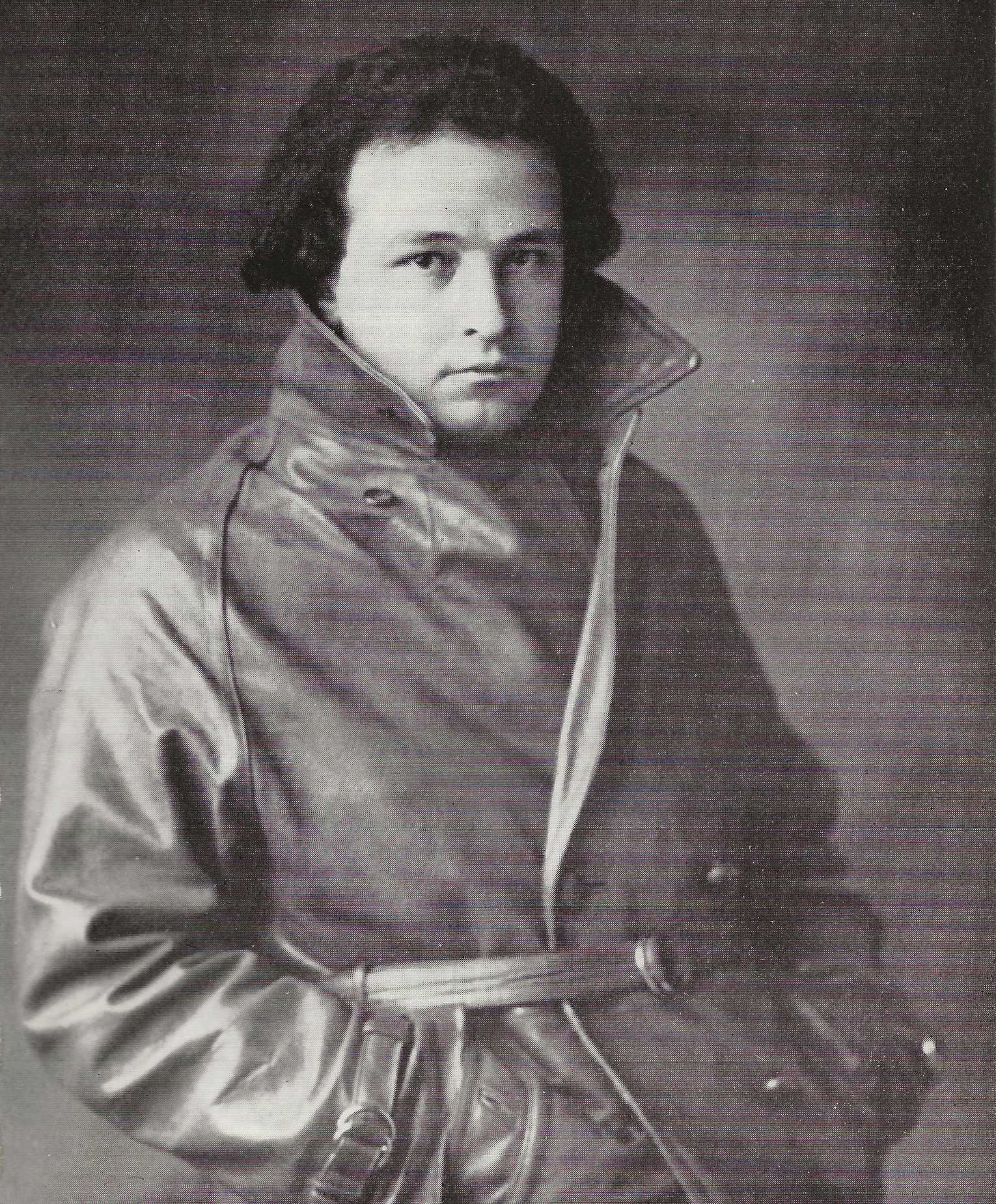 Arthur HONEGGER en 1928, un portrait de Boris LIPNITZKI
