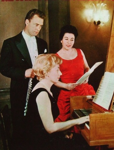Angelica TUCCARI en récital avec Conrad KLEMM - flûte -  et Loredana FRANCESHINI - clavecin