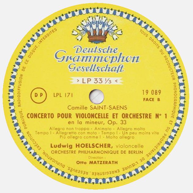 Deutsche Grammophon Gesellschatf LPEM 19 089, clicquer pour une vue agrandie