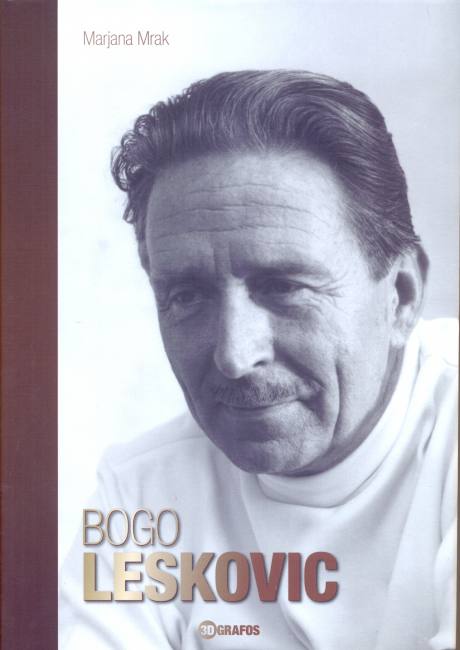 Bogo LESCOVIC, page de couverture de la biographie rédigée par Marjana Mrak, parue en 2013