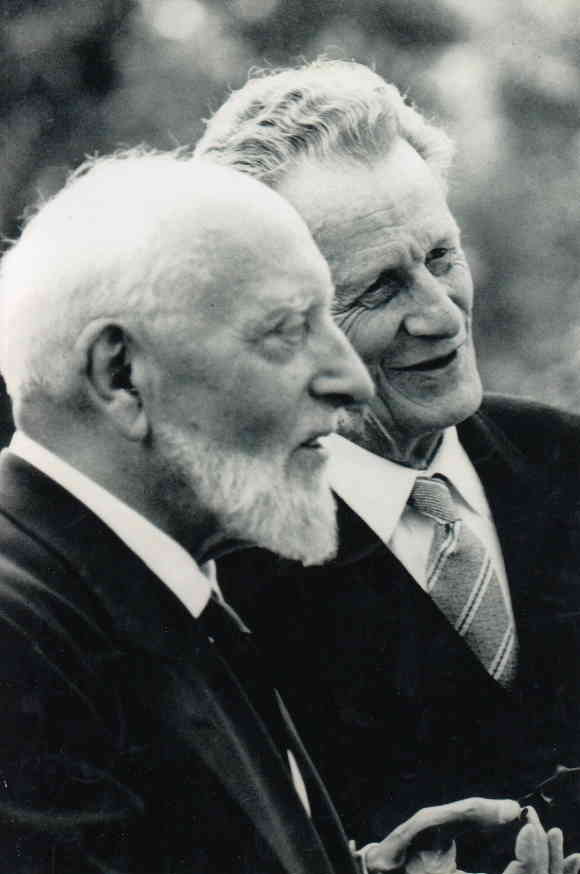 Ernest Ansermet et Frank Martin, Genève 1962