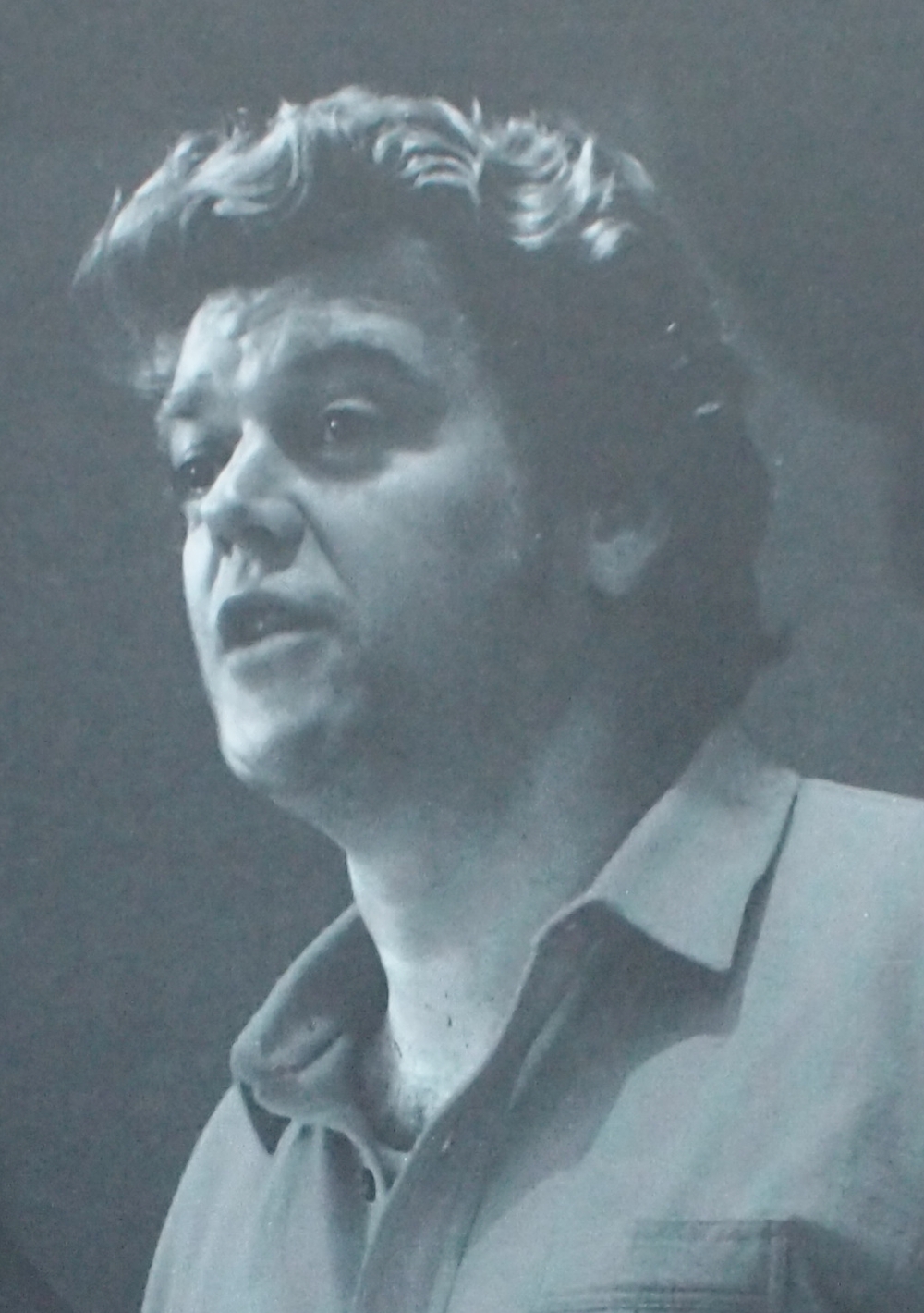 Hermann PREY, photo publiée entre autres dans l'album DGG 2720 053 (Il barbiere di Siviglia, Gioacchino Rossini, Claudio Abbado, 1971, cliquer pour une vue agrandie