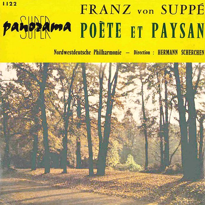 Recto de la pochette du disque Panorama 1122