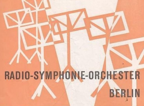 Radio Symphonie Orchester Berlin, logo des années 1960
