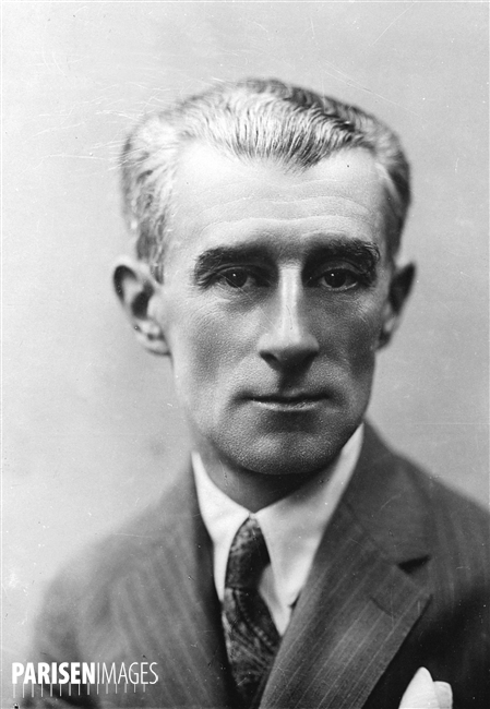 Maurice RAVEL, photo Roger-Violet du site PARISENIMAGES, Numéro d'image: 12108-12, Numéro d'inventaire: RV-55693, cliquer pour une vue agrandie