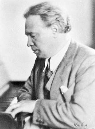 Ottorino Respighi, photo de Madeline Grimoldi, 1935, cliquer pour voir l'original