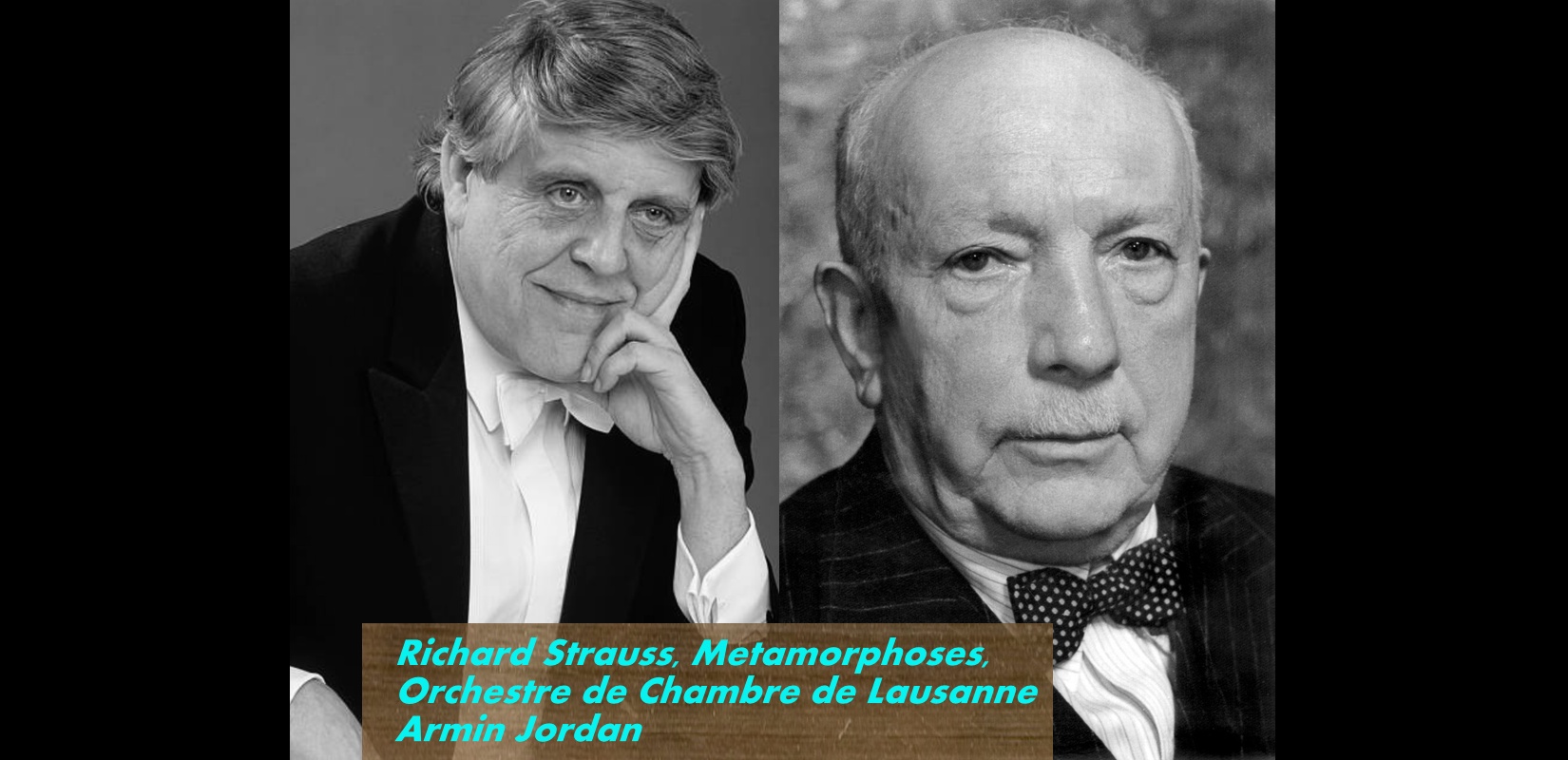 Armin JORDAN et Richard STRAUSS