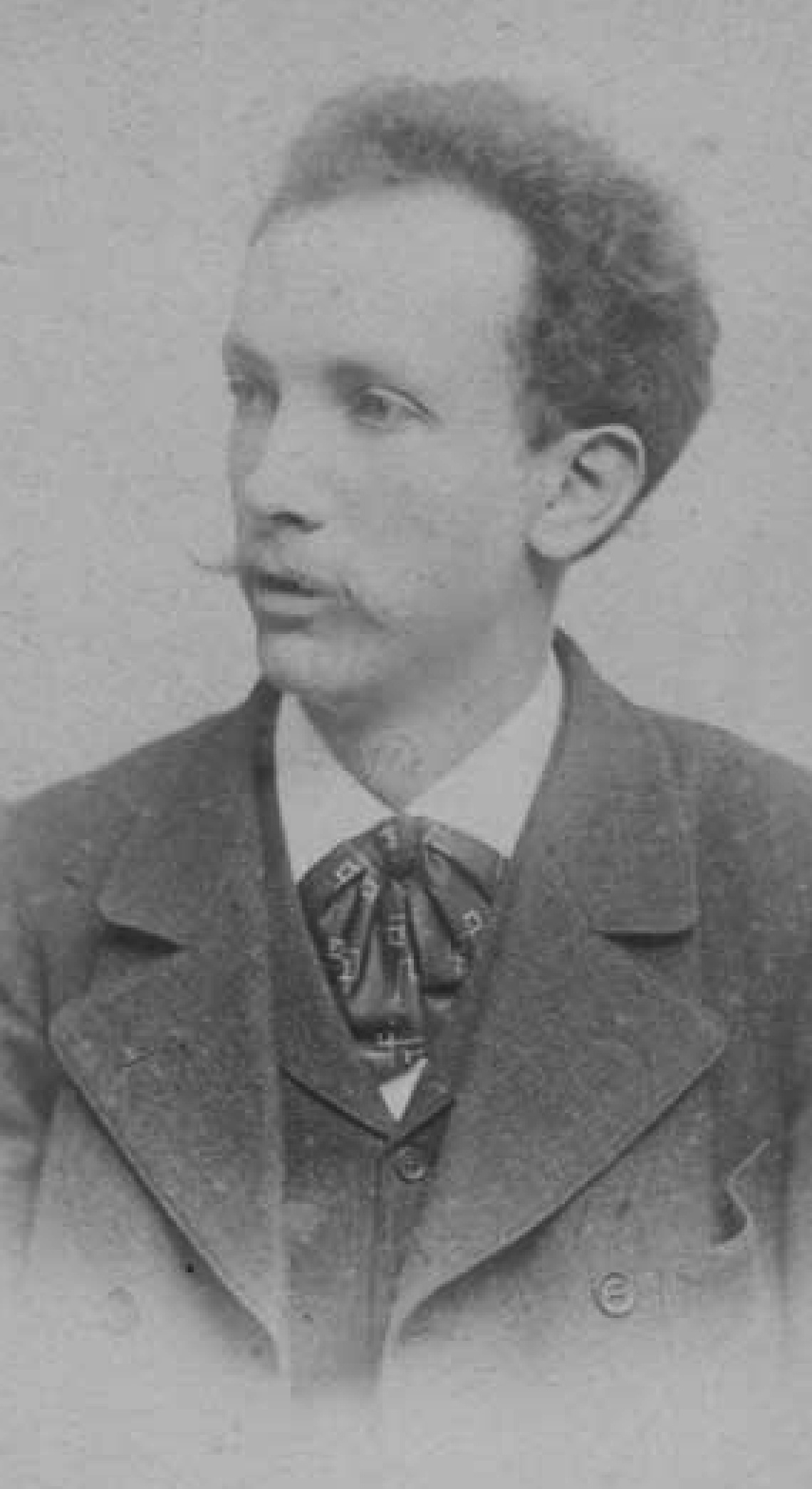 Richard Strauss vers 1890, cliquer pour une vue agrandie