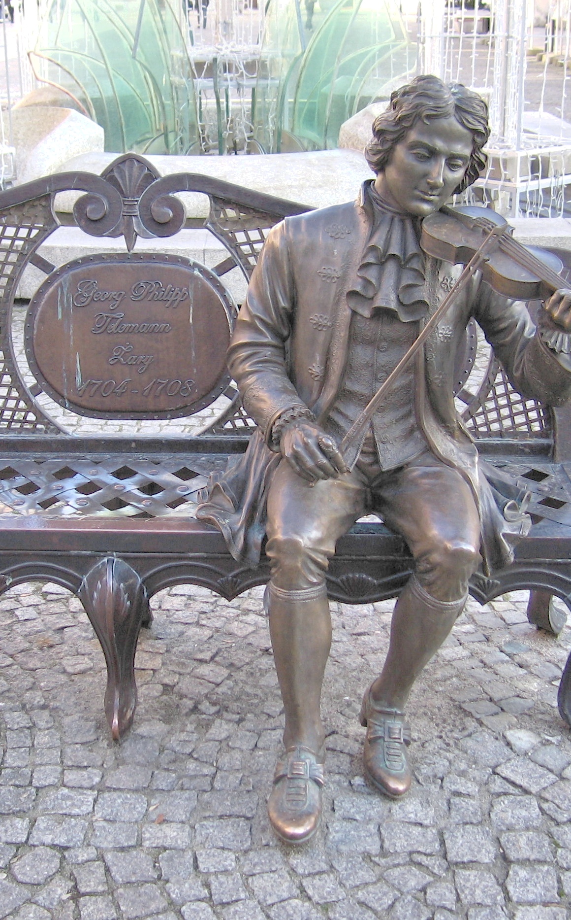 Banc G. F. Telemann à Żary, extrait