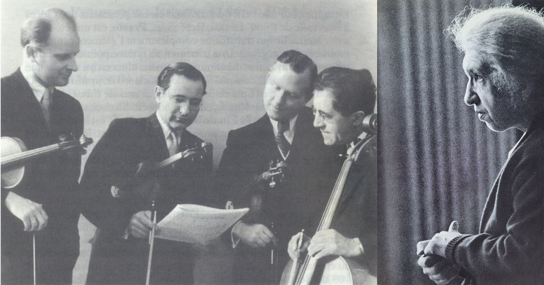 Le Quatuor à cordes de Winterthur et Clara HASKIL