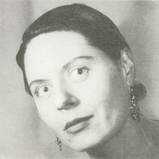 Ursula ZOLLENKOPF, portrait publié au recto de la pochette du disque SLPM 136 005, clicquer pour une vue agrandie