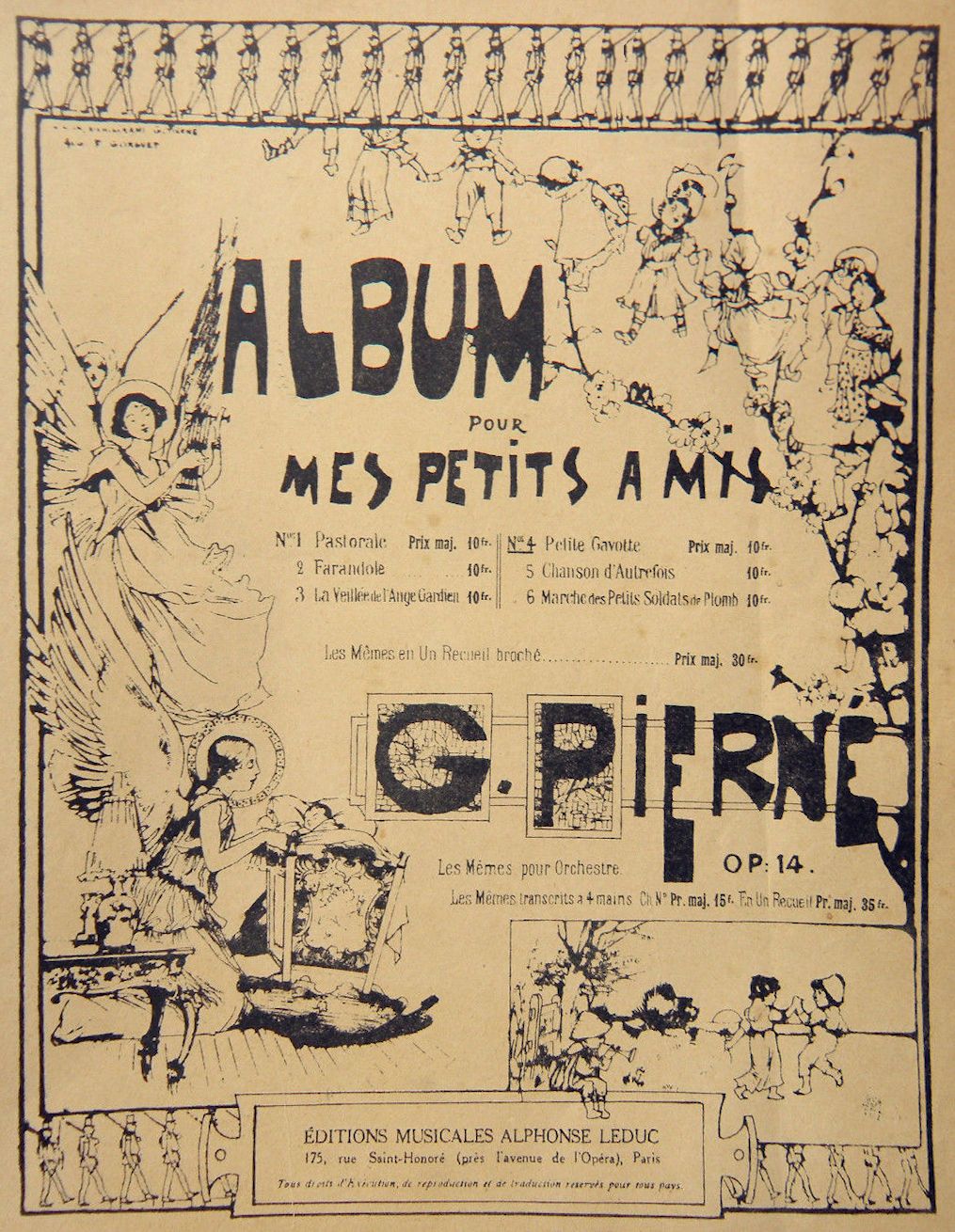 Pierne Op14 Alphonse Leduc 1939