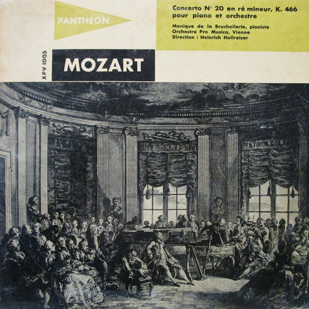 XPV 1005 Mozart KV 466 Bruchollerie ProMusicaWien Hollreiser Recto