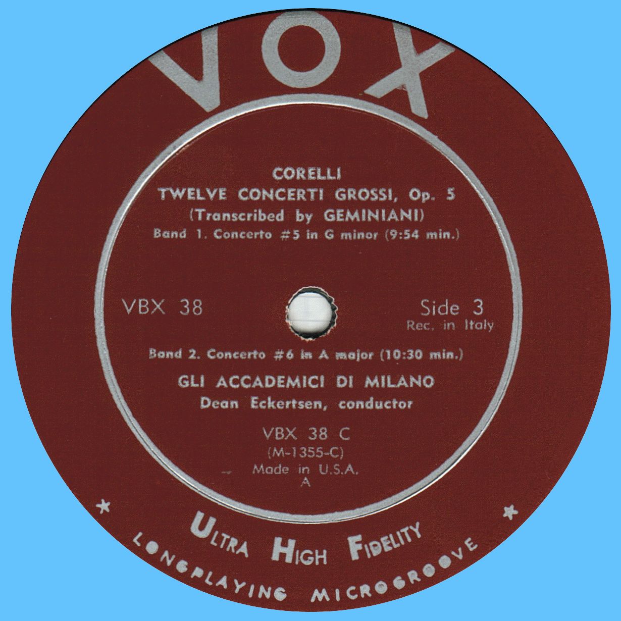 Corelli Op5 No5 6 VBX 38 Label 3 64C2FC