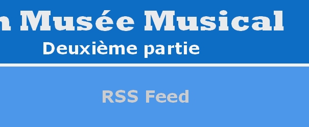 S'abonner au RSS Feed