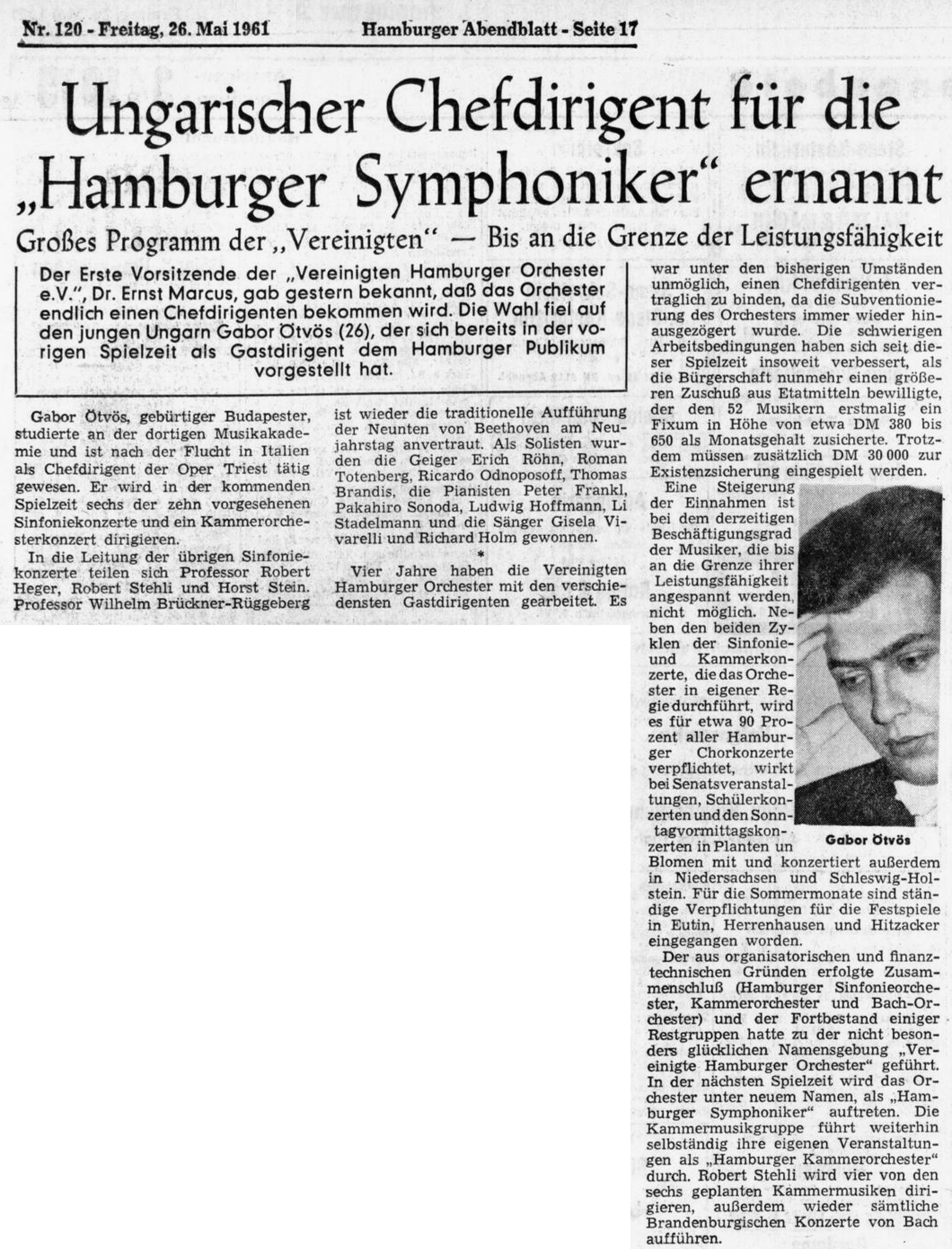 06 Hamburger Kammerorchester 26 05 1961 ASV HAB 19610526 HA 017