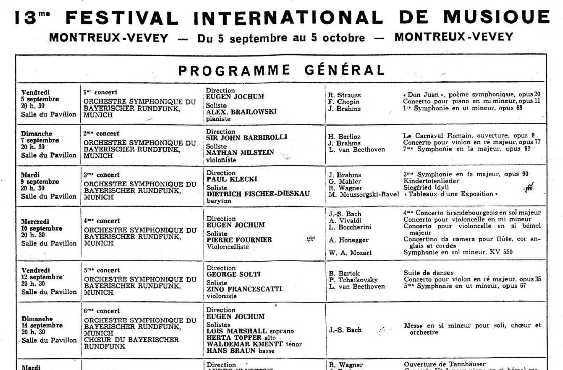 Montreux 1958