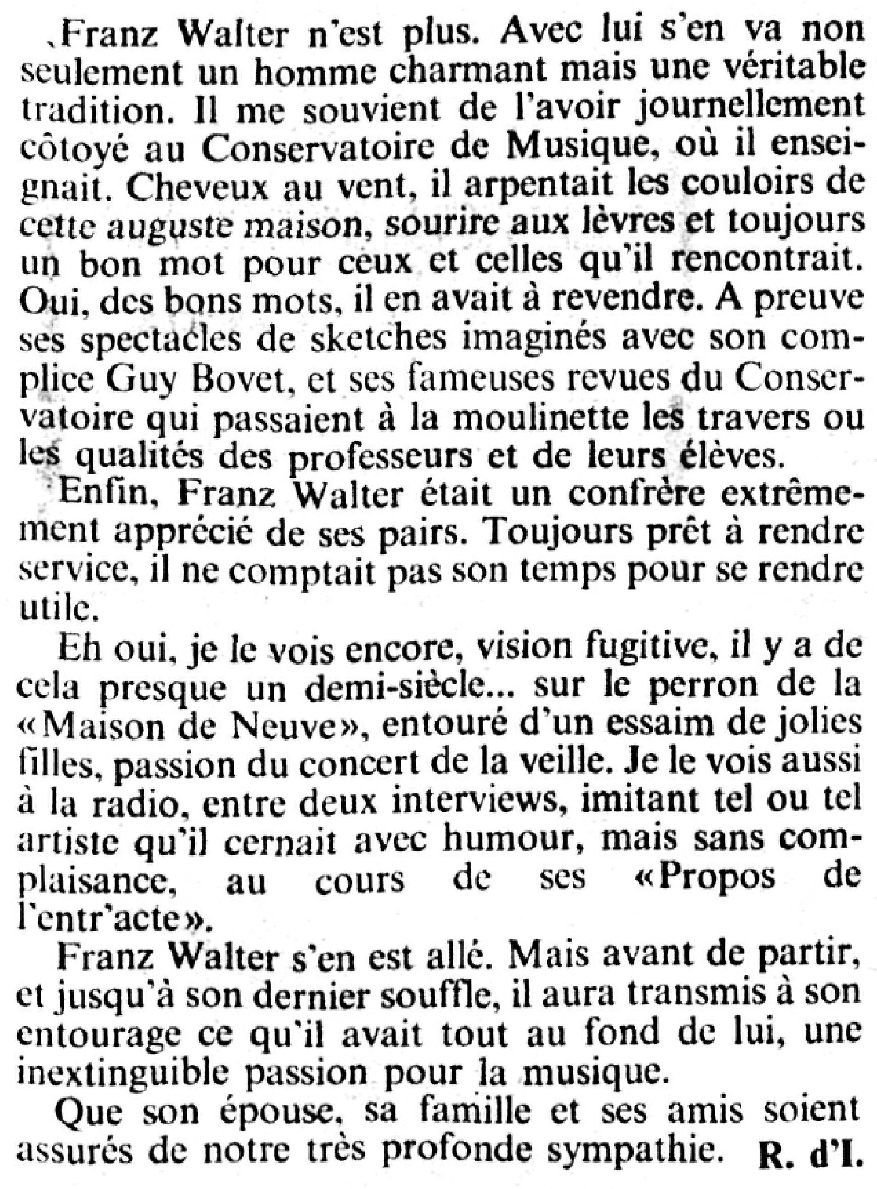 Walter Franz JDG 1984 10 02 page 23 R d I b