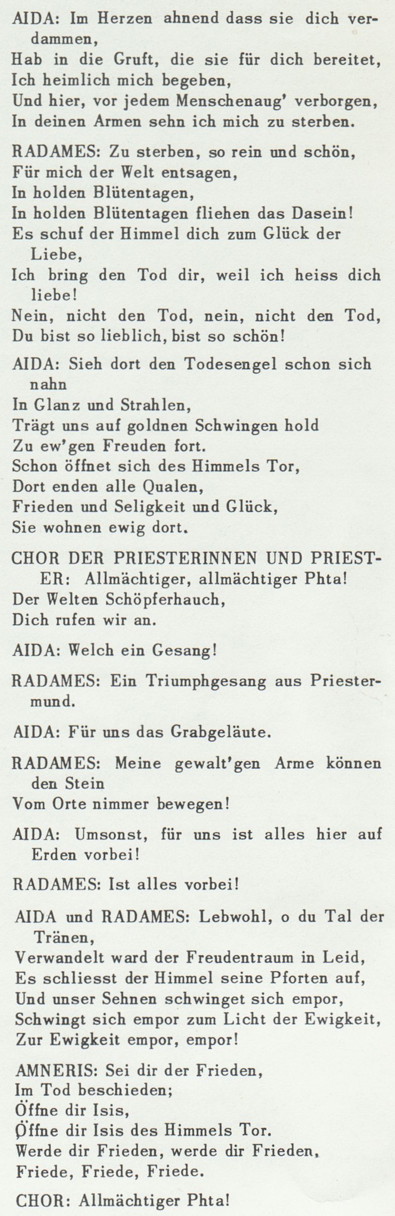 Verdi Aida Text D 10