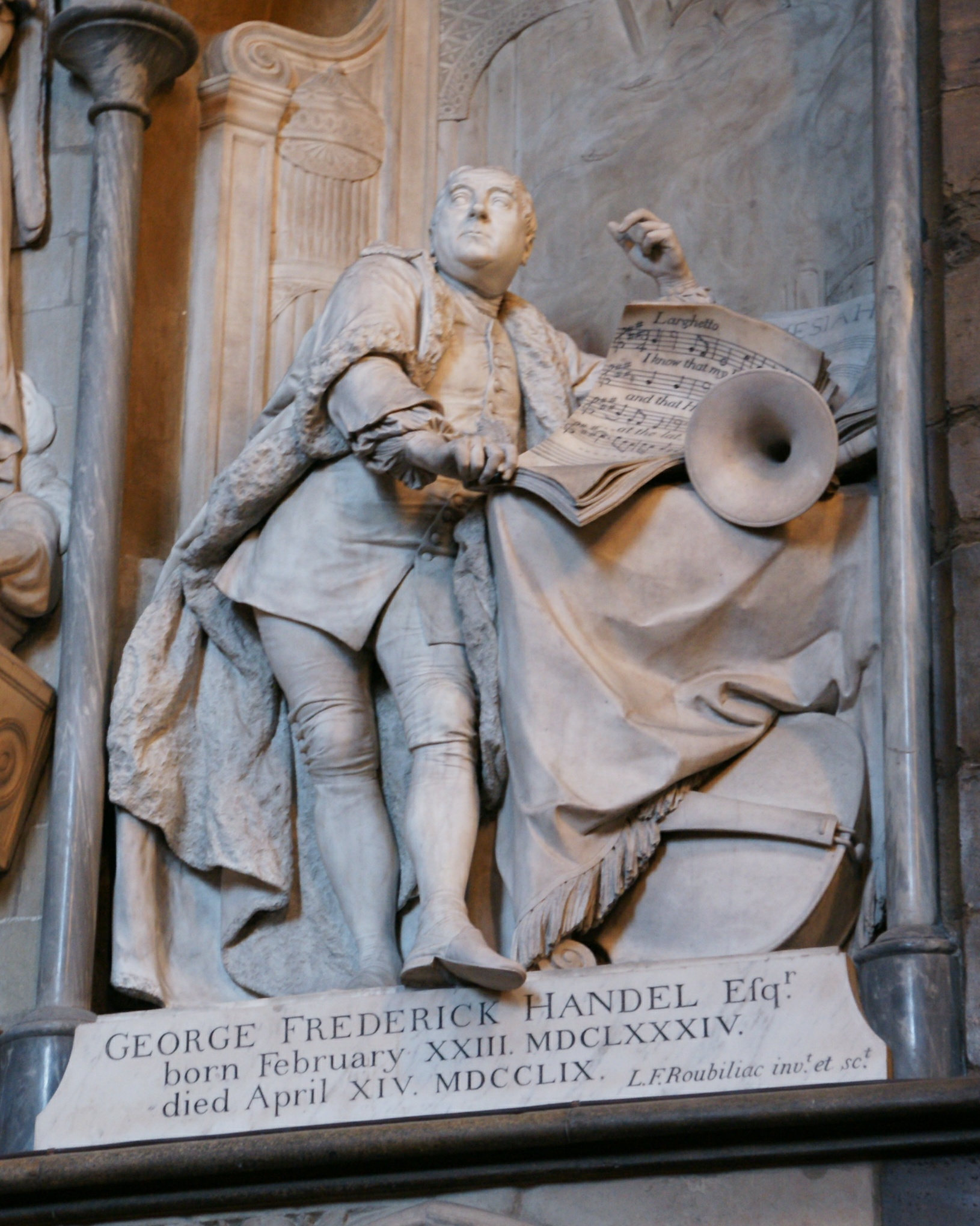 Georg_Friedrich HÄNDEL, Westminster Abbey, London