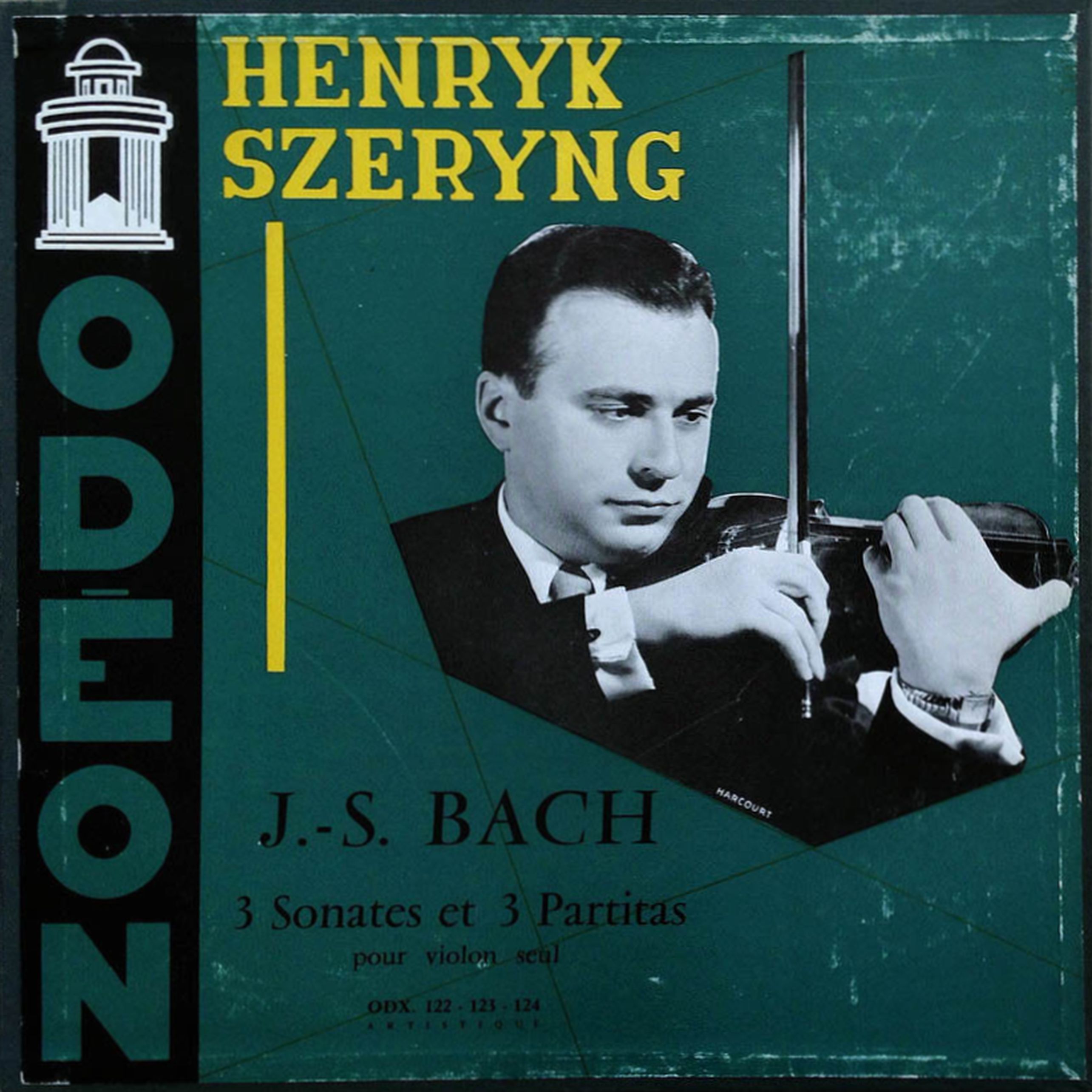Szeryng Henryk Bach Sonatas Partitas Odeon ODX 122 4